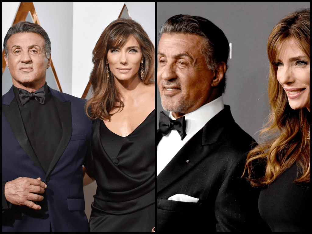 sylvester stallone ehepartnerin